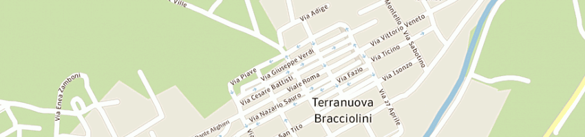 Mappa della impresa biblioteca comunale a TERRANUOVA BRACCIOLINI