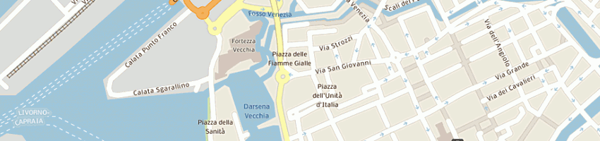 Mappa della impresa bar la fortezza di sasunna loredana a LIVORNO