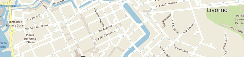 Mappa della impresa x files srl a LIVORNO