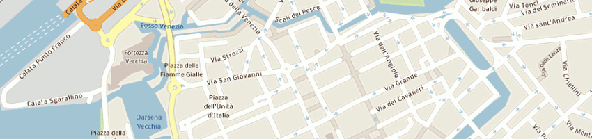 Mappa della impresa avis comunale livorno a LIVORNO
