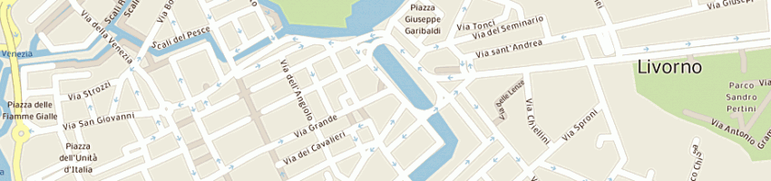 Mappa della impresa carosini giovanni a LIVORNO