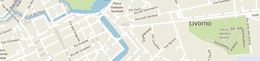 Mappa della impresa bar cafiero a LIVORNO