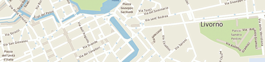 Mappa della impresa pizzeria napoletana a LIVORNO