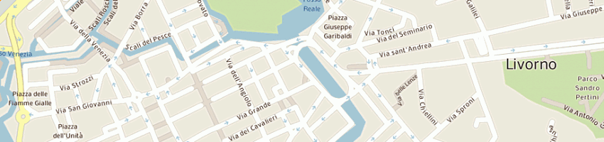 Mappa della impresa thomas cafe' snc di luca frassi e sandy taglioli a LIVORNO