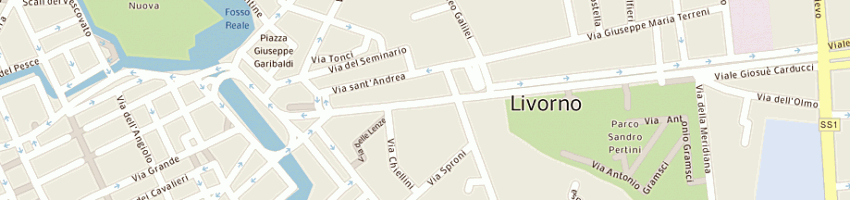 Mappa della impresa consolato uruguay a LIVORNO