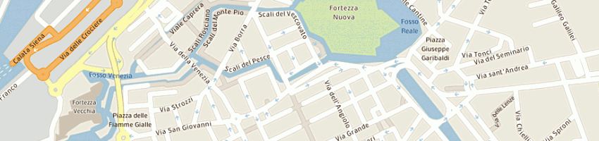 Mappa della impresa comune di livorno a LIVORNO