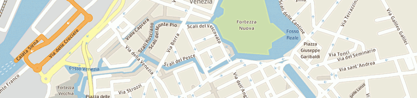 Mappa della impresa punto eliografico di peruzzi fiorella a LIVORNO