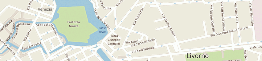 Mappa della impresa di bartolomeo costanzo a LIVORNO