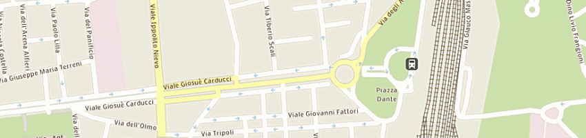 Mappa della impresa fiorista lazzerini alberta a LIVORNO