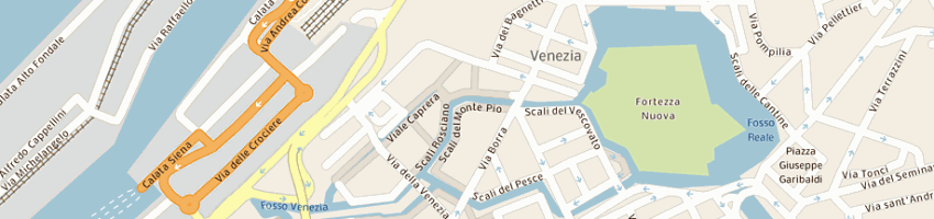 Mappa della impresa studio fotografico l'arcimboldo a LIVORNO