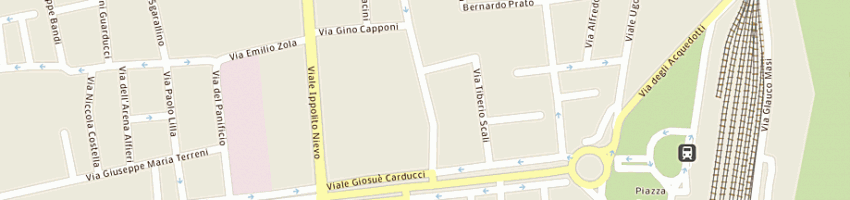 Mappa della impresa bar civili di saglimbene e fusco snc a LIVORNO