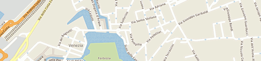 Mappa della impresa grassi sirio a LIVORNO