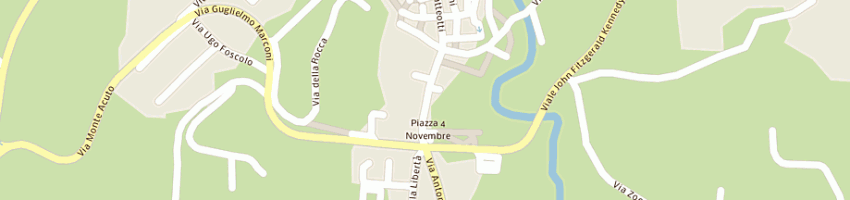 Mappa della impresa farmacia comunale a PERGOLA