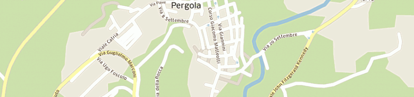 Mappa della impresa assicurazioni societa' cattolica a PERGOLA