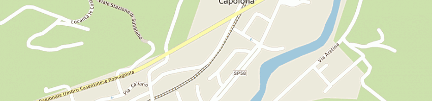 Mappa della impresa righi claudio a CAPOLONA