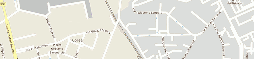 Mappa della impresa maglierie elpagio spa a LIVORNO