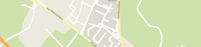 Mappa della impresa piccini marcello a SANSEPOLCRO