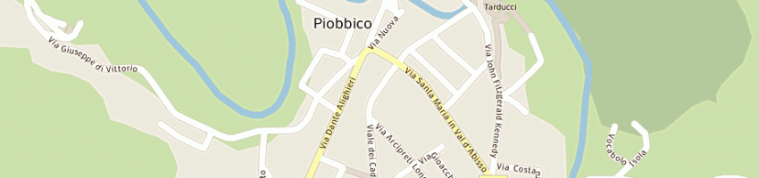 Mappa della impresa municipio a PIOBBICO