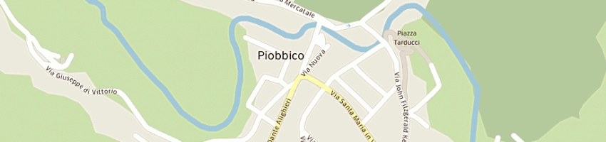 Mappa della impresa audax calcio a PIOBBICO