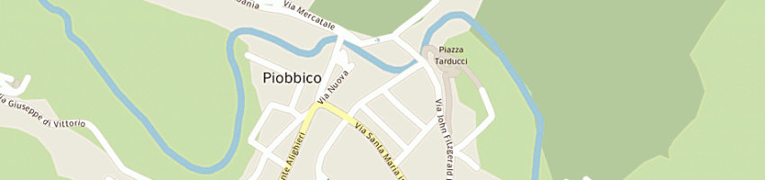 Mappa della impresa vandini luciano a PIOBBICO