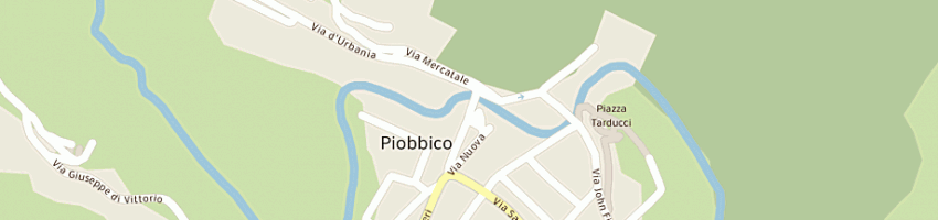 Mappa della impresa fini alberto a PIOBBICO