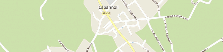 Mappa della impresa orsini natale a CAPANNOLI