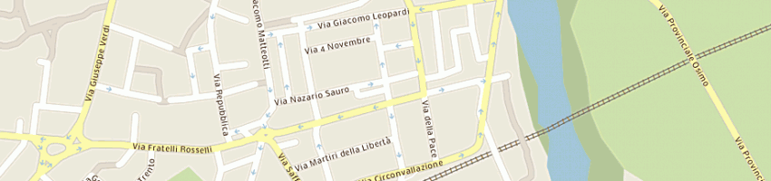 Mappa della impresa girolimini maurizio a CHIARAVALLE