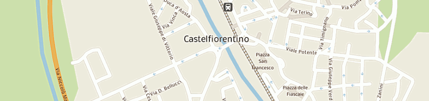 Mappa della impresa puntoservice di malatesti gabriele e mandorlini dante snc a CASTELFIORENTINO