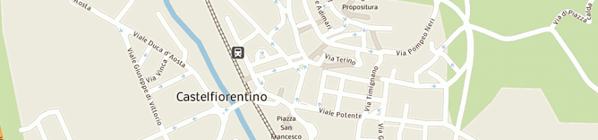 Mappa della impresa galleria miraggio di betto vincenzo a CASTELFIORENTINO