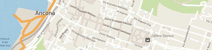 Mappa della impresa crippa luigi a ANCONA