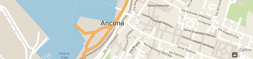 Mappa della impresa associazione nazionale marinai d'italia a ANCONA