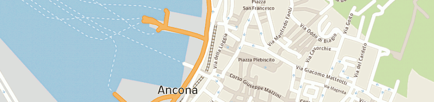 Mappa della impresa pagliarecci federica a ANCONA