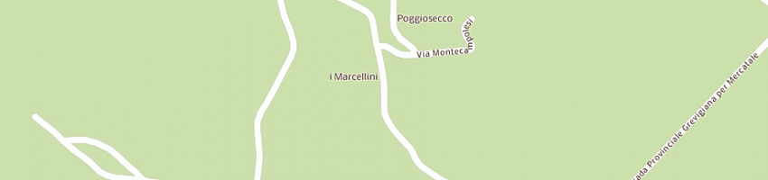 Mappa della impresa giachi giovanni srl a SAN CASCIANO IN VAL DI PESA