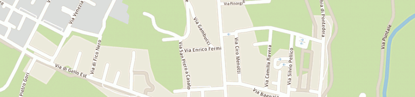 Mappa della impresa spazio casa di colombini franco a PONSACCO