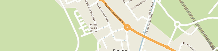 Mappa della impresa edilia di m passantino a FIGLINE VALDARNO