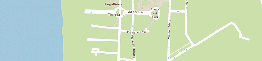 Mappa della impresa chichibio di bianchi palmira a PISA