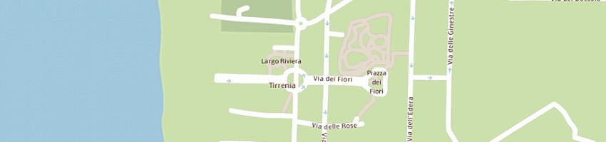 Mappa della impresa sport style di noccioli valentina a PISA