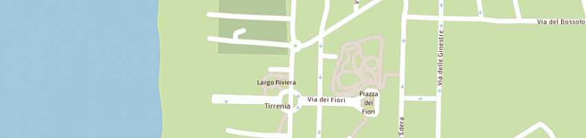Mappa della impresa geca srl a PISA
