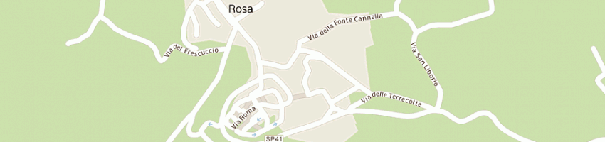 Mappa della impresa scuola elementare e media a FRATTE ROSA