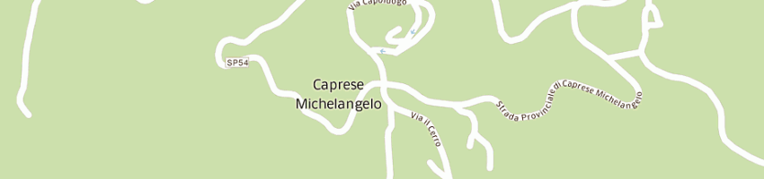 Mappa della impresa unita' sanitaria locale n 8 zona valdiberina a CAPRESE MICHELANGELO