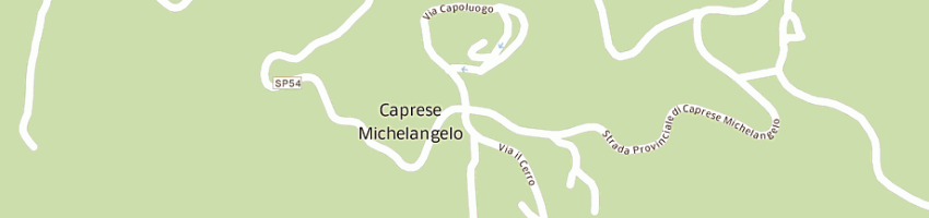 Mappa della impresa elettra serafini sas di serafini sauro e c a CAPRESE MICHELANGELO
