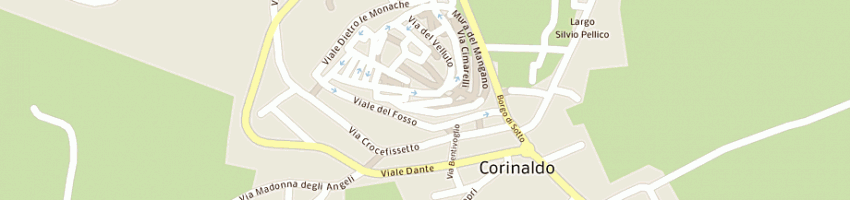 Mappa della impresa il capricorno associazione culturale a CORINALDO