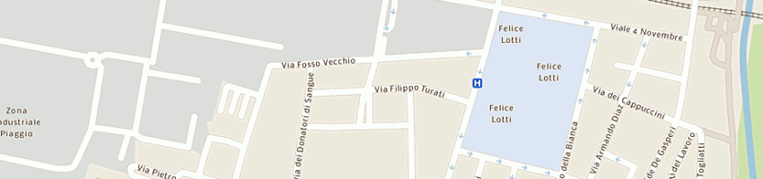 Mappa della impresa carmignani giuseppe a PISA