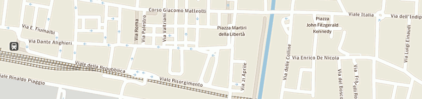 Mappa della impresa bar centro di cerri massimo e riccardo e c sas a PISA