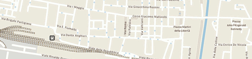 Mappa della impresa via roma di caponi gabriella a PONTEDERA