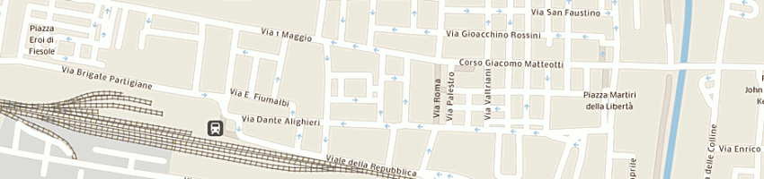 Mappa della impresa autoscuola gerardo a PONTEDERA