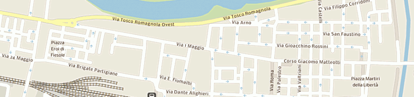 Mappa della impresa olivieri maria antonietta a PONTEDERA