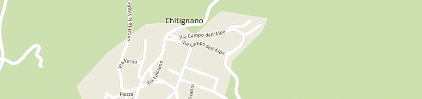 Mappa della impresa autotrasporti tebec di bellucci walter e c snc a CHITIGNANO