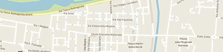 Mappa della impresa taliani macchia di macchia gaetano a PONTEDERA