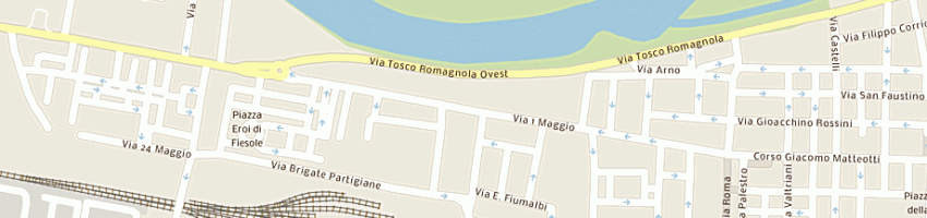 Mappa della impresa rossi alessio a PONTEDERA